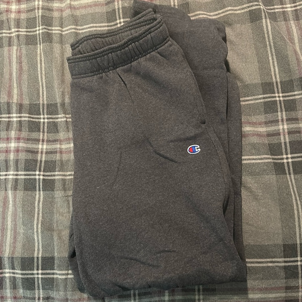 Champion Open Bottom Sweatpants